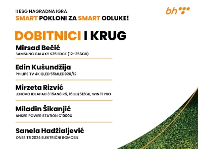 BH Telecom nagradna igra dobitnici